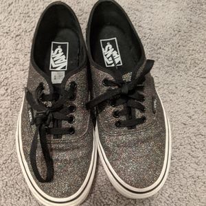 Vans glitter shoes
